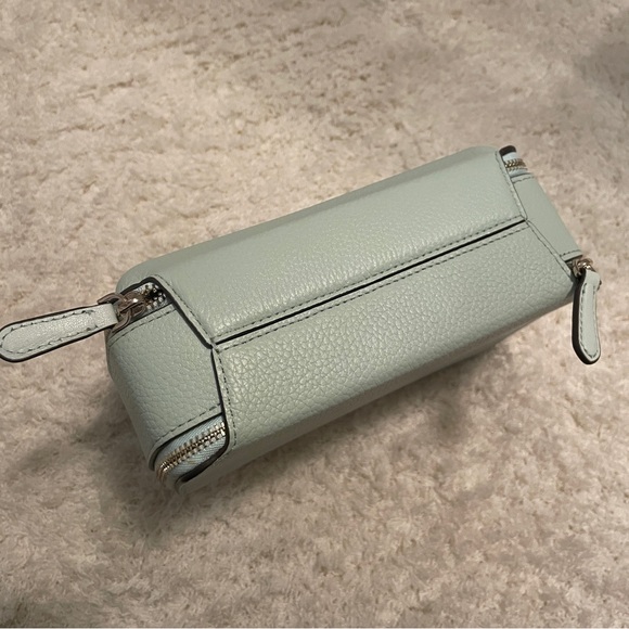 Kate Spade Essential Double Zip Crossbody Handbag in Crystal Blue - Picture 6 of 11